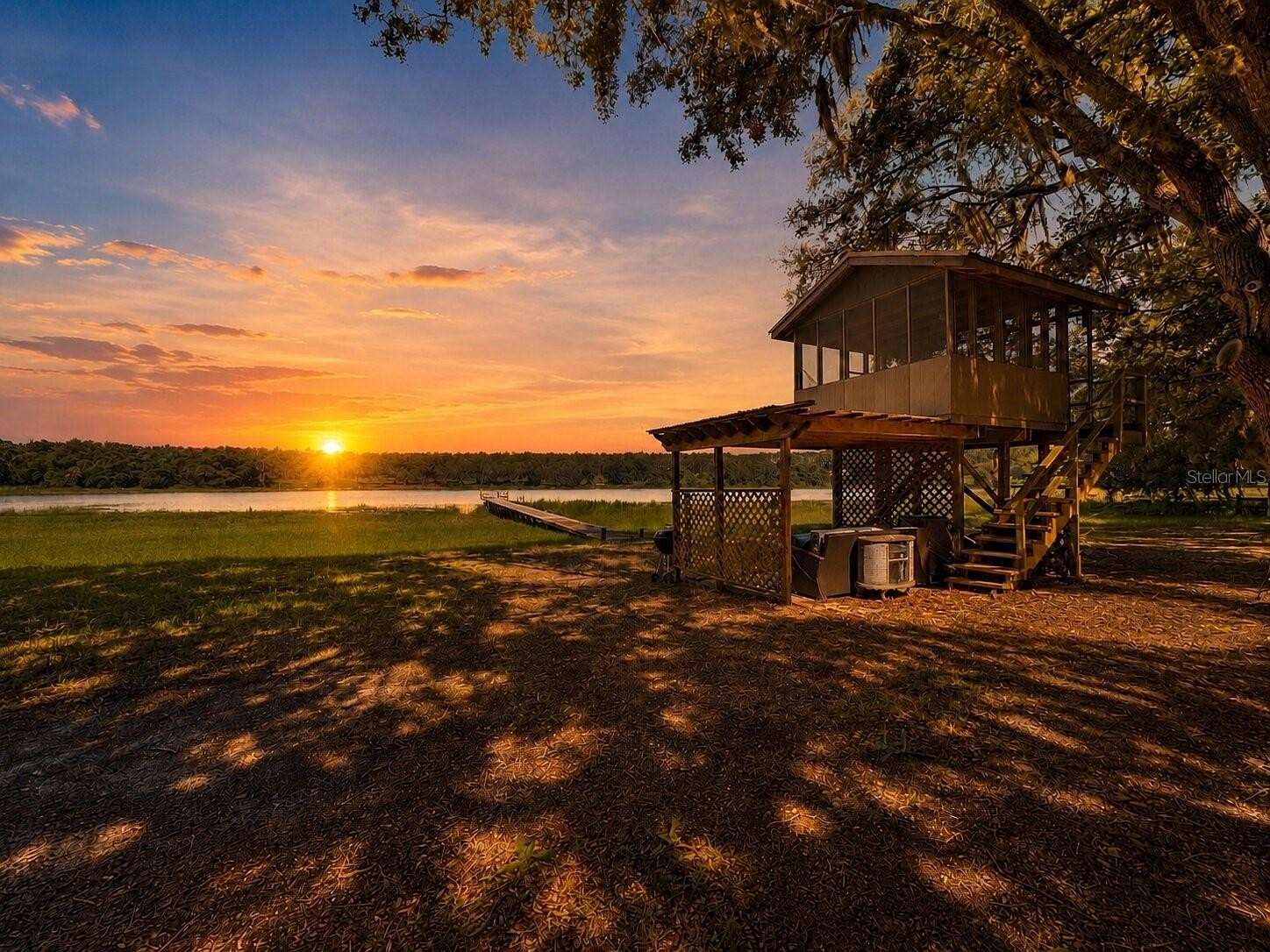 3.5 Acres of Land with Home for Sale in Weirsdale, Florida