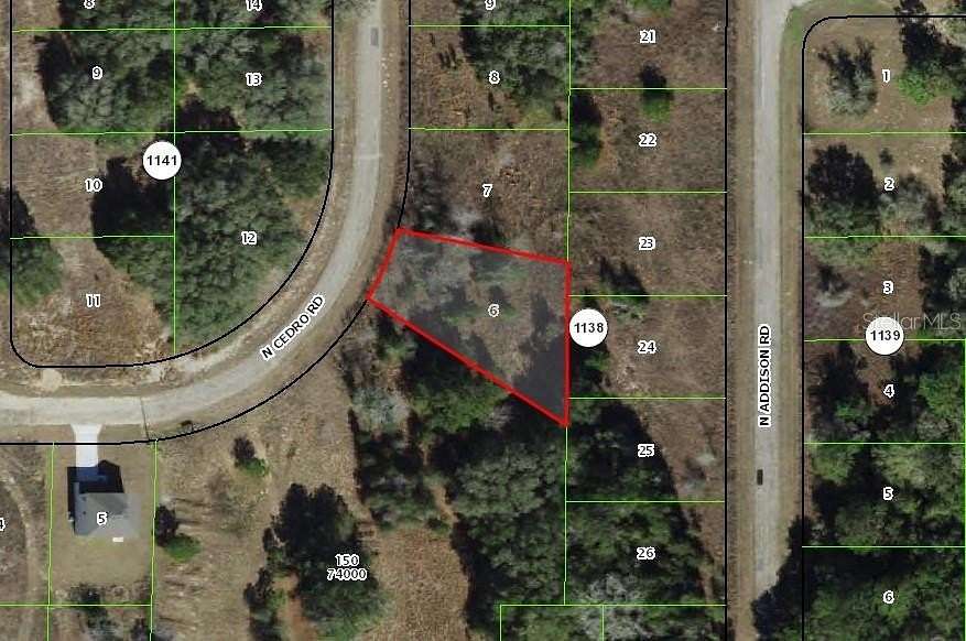 0.31 Acres of Residential Land for Sale in Dunnellon, Florida