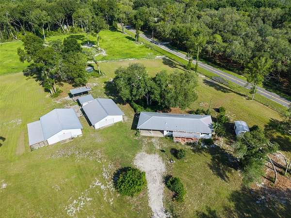 5 Acres of Land with Home for Sale in Chiefland, Florida