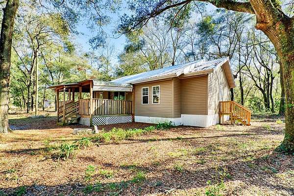 8 Acres of Land with Home for Sale in Bell, Florida