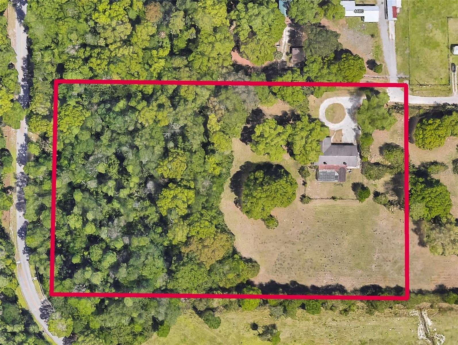 5.18 Acres of Land with Home for Sale in Lakeland, Florida