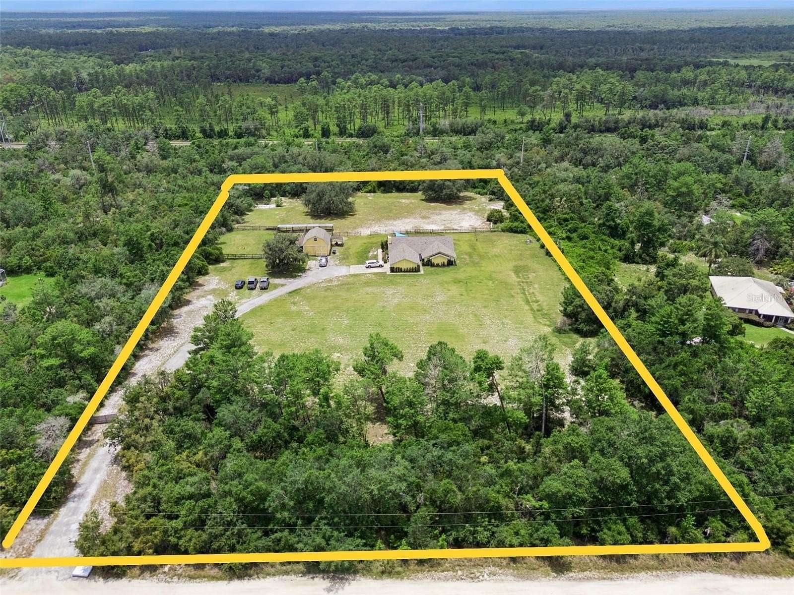 5 Acres of Land with Home for Sale in Orange City, Florida