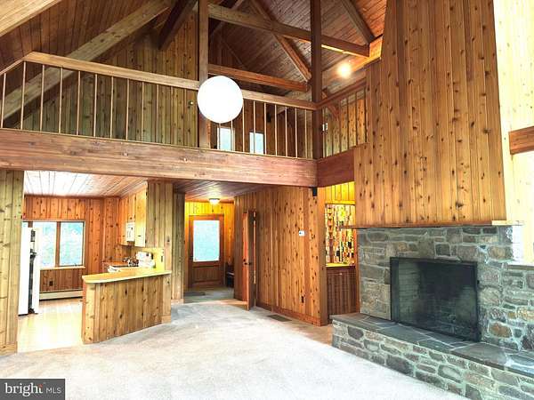 4.9 Acres of Land with Home for Lease in Carversville, Pennsylvania