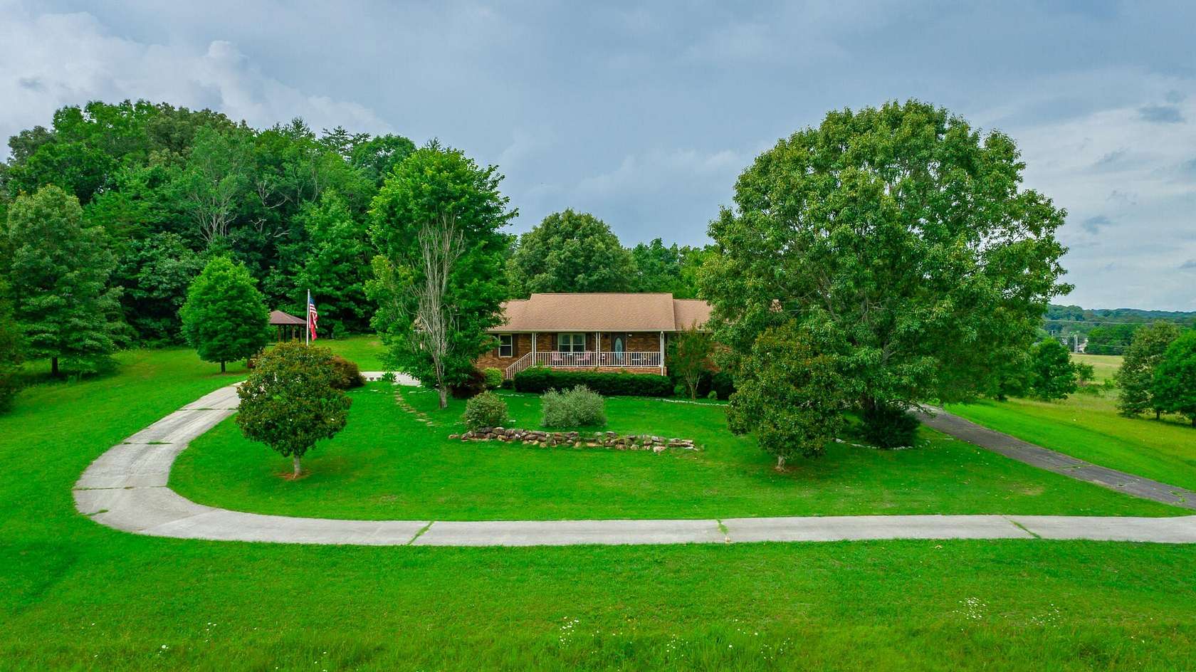 22 Acres of Agricultural Land with Home for Sale in Ooltewah, Tennessee