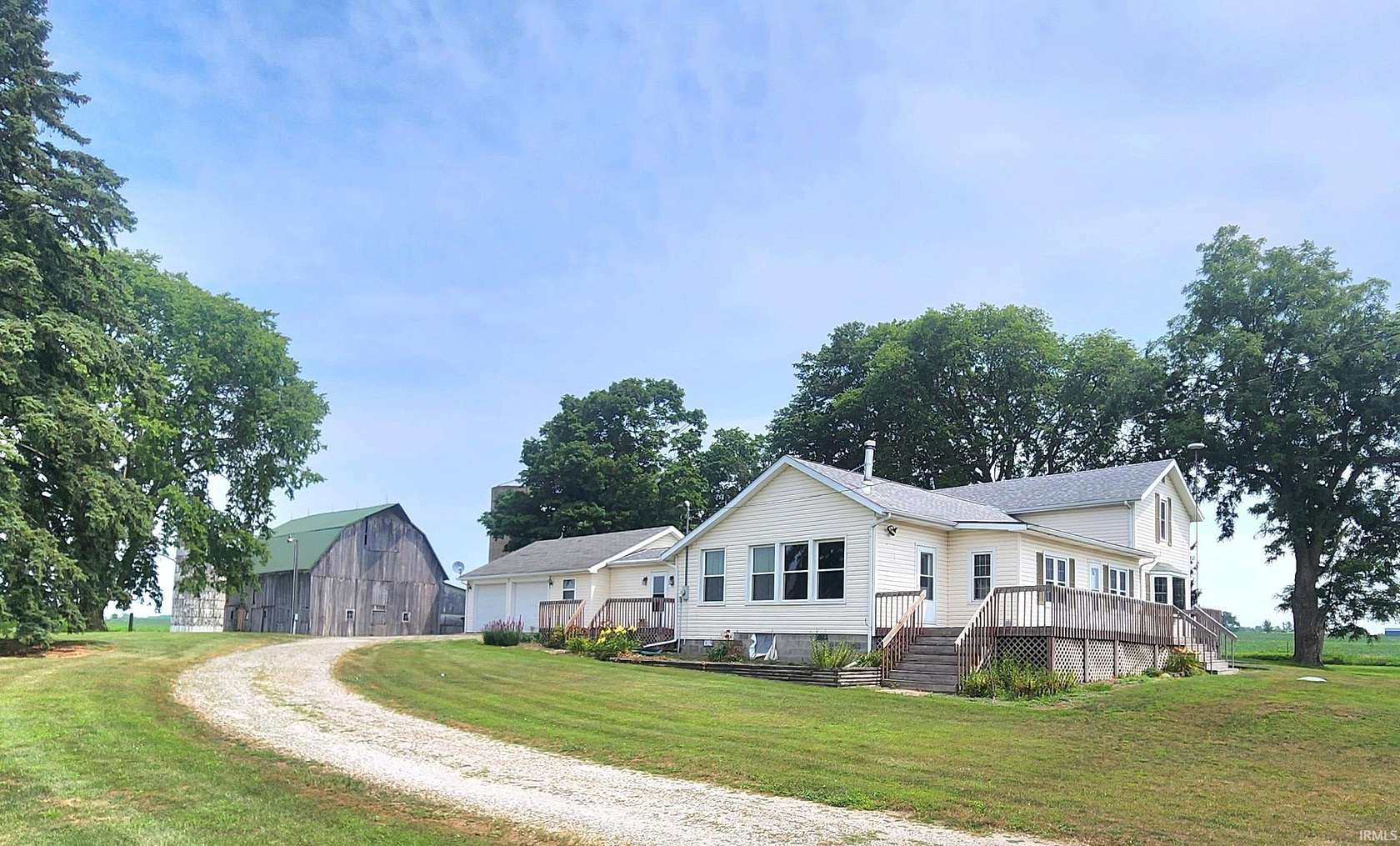 5.4 Acres of Land with Home for Sale in Cromwell, Indiana