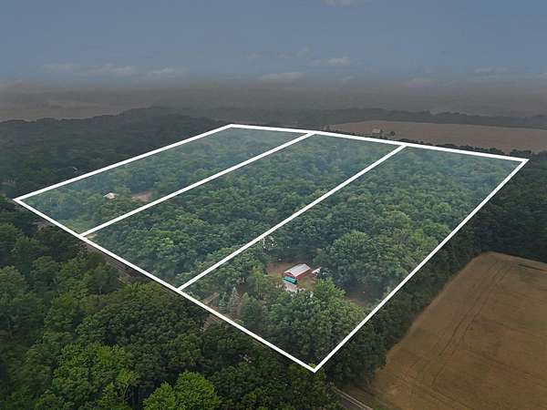 31.2 Acres of Land with Home for Sale in Walkerville, Michigan