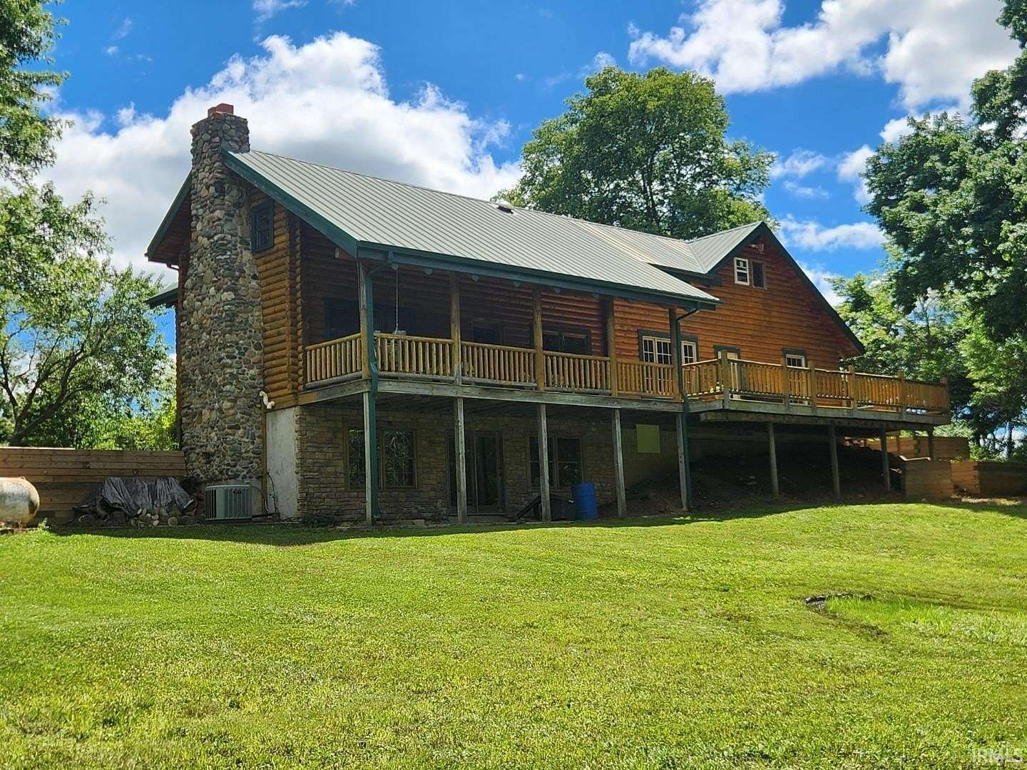 3 Acres of Land with Home for Sale in Camden, Indiana