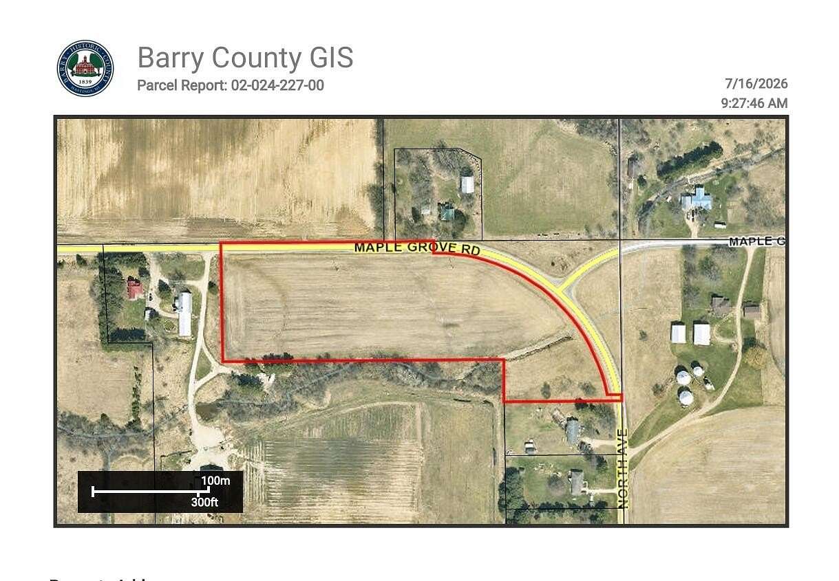 7.47 Acres of Residential Land for Sale in Hastings, Michigan