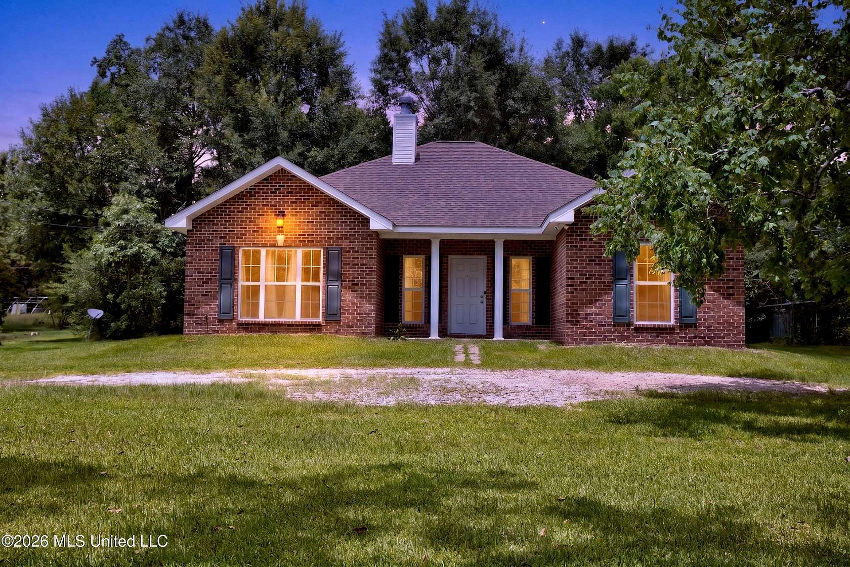 9.5 Acres of Land with Home for Sale in Saucier, Mississippi