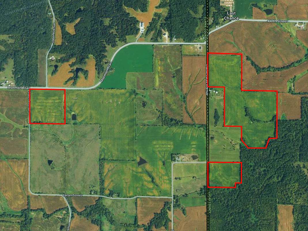 25 Acres of Land for Sale in Derby, Iowa