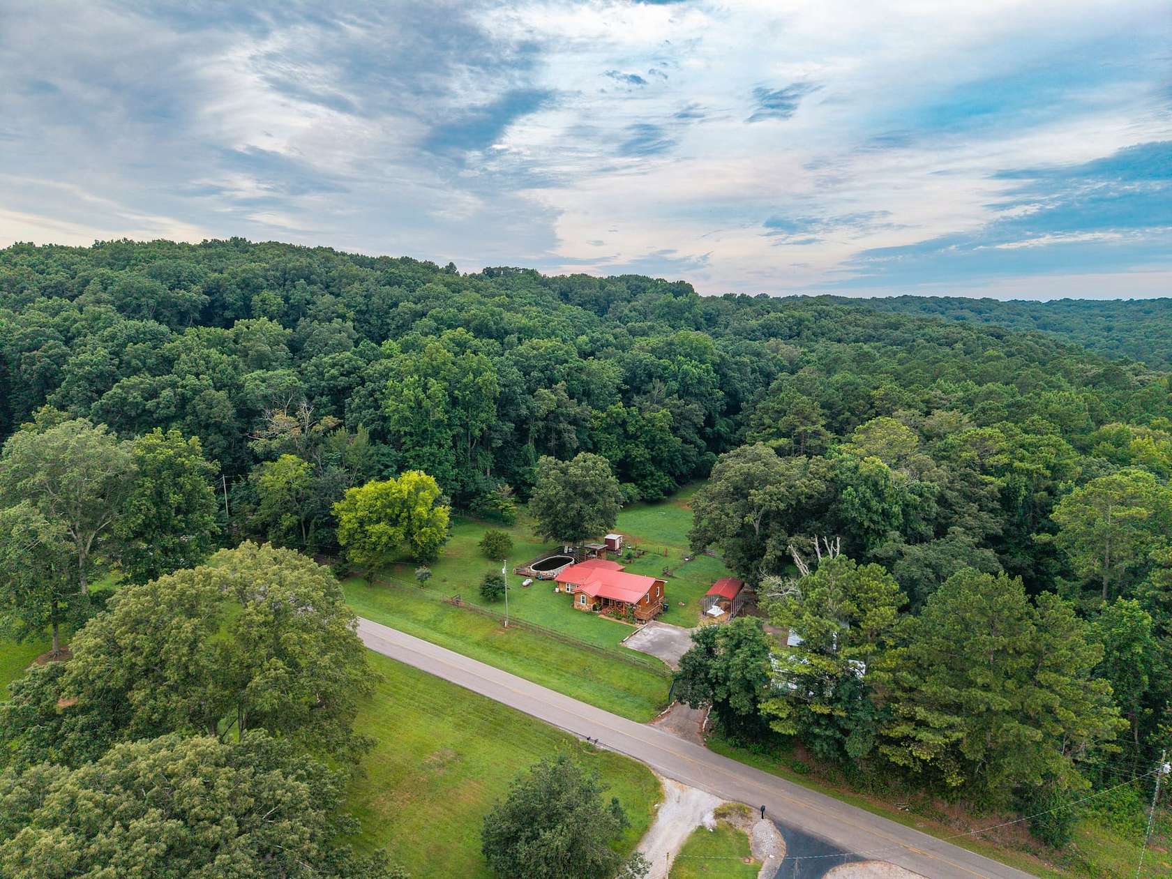 4.4 Acres of Land with Home for Sale in Decatur, Alabama