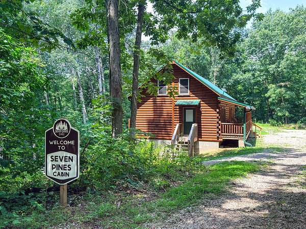 55 Acres of Land with Home for Sale in Nelsonville, Ohio
