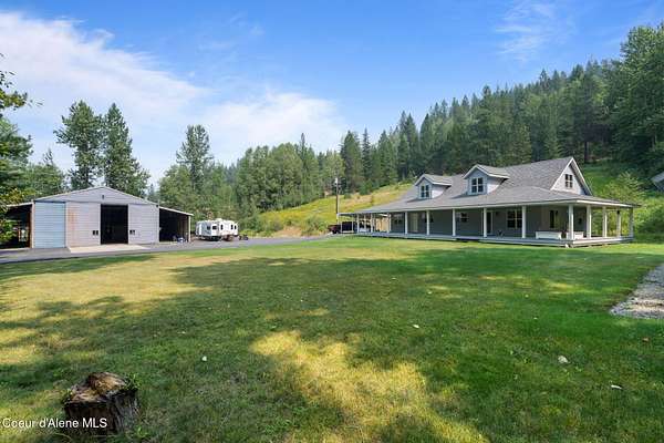 5 Acres of Land with Home for Sale in Kingston, Idaho