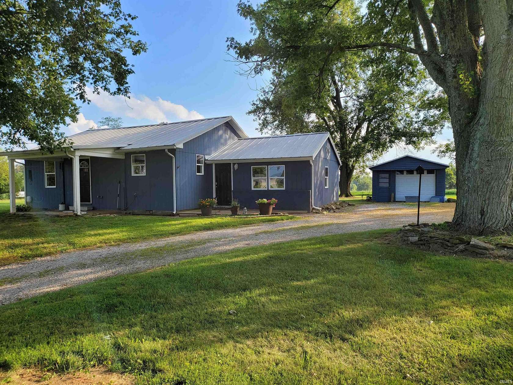 4.62 Acres of Land with Home for Sale in Boonville, Indiana