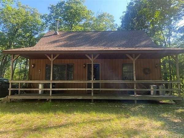 20.2 Acres of Recreational Land with Home for Sale in Richfield Township, Michigan