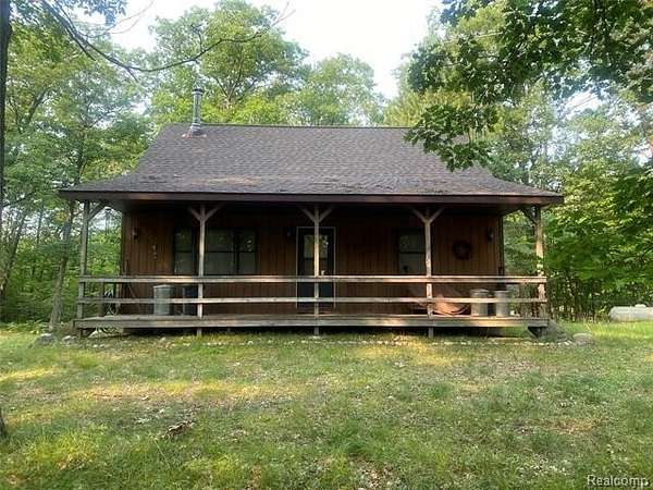 20.2 Acres of Recreational Land with Home for Sale in Richfield Township, Michigan