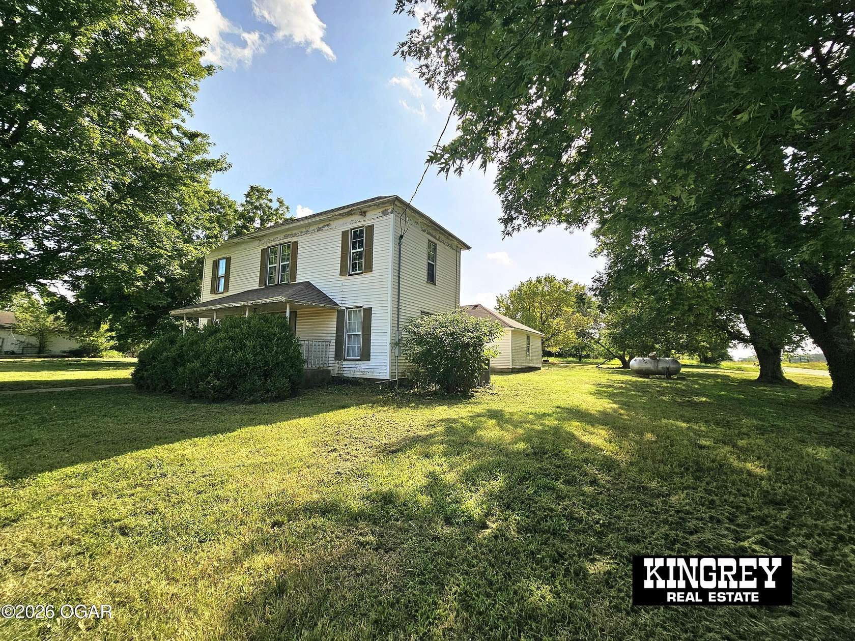 14.6 Acres of Land with Home for Sale in Galena, Kansas