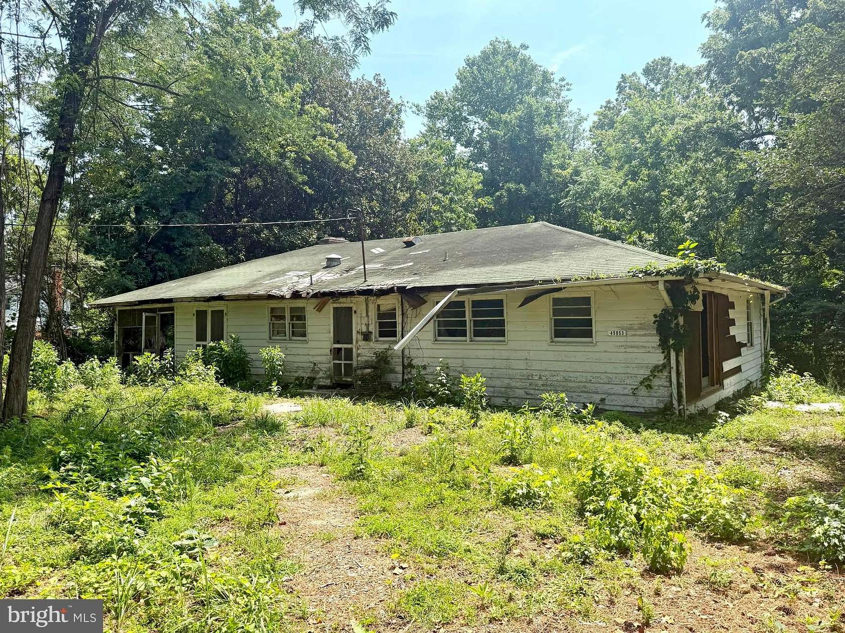 1.54 Acres of Land with Home for Auction in Lexington Park, Maryland