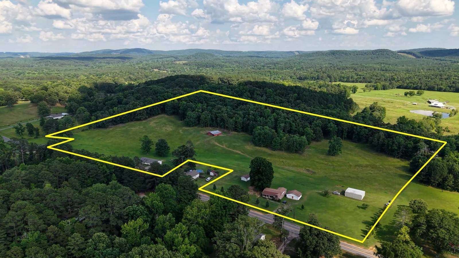 24 Acres of Land with Home for Auction in Rome, Georgia