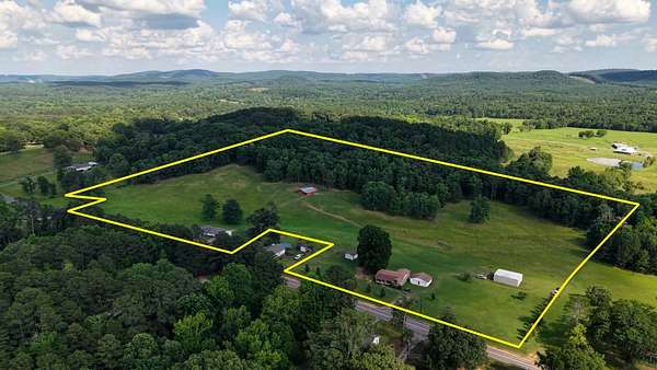 24 Acres of Land with Home for Sale in Rome, Georgia
