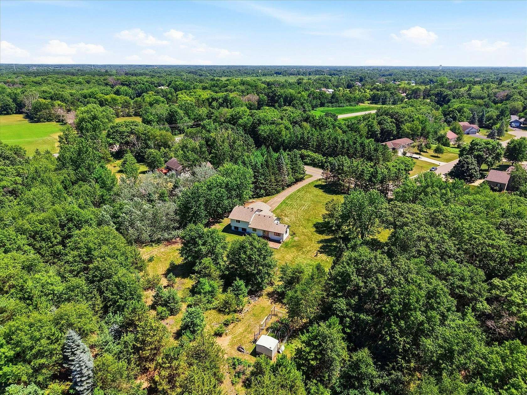 2.5 Acres of Land with Home for Sale in Andover, Minnesota