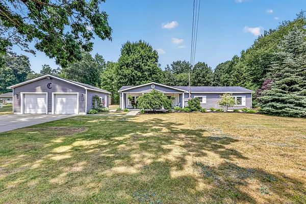 7 Acres of Land with Home for Sale in Montague, Michigan
