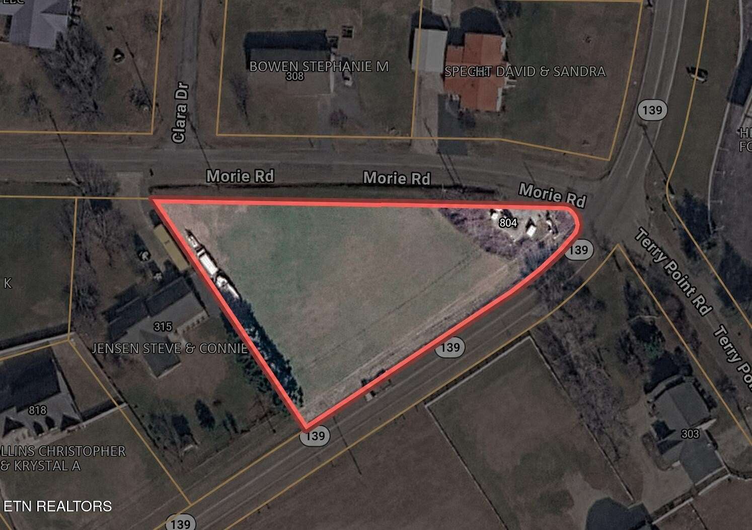 0.59 Acres of Mixed-Use Land for Sale in Dandridge, Tennessee