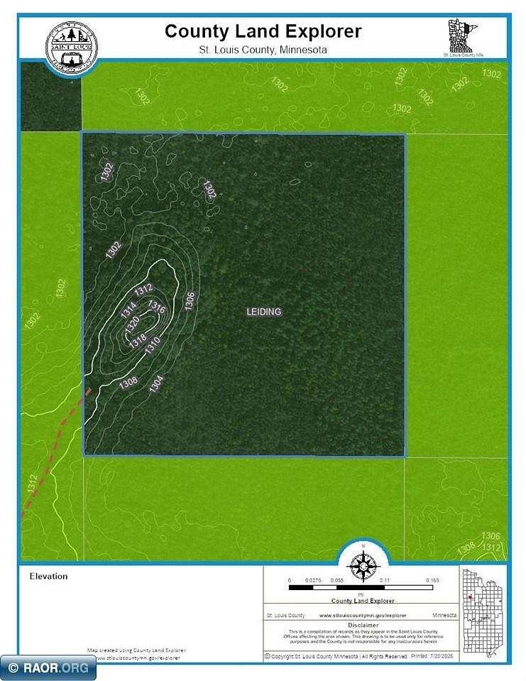 40 Acres of Recreational Land for Sale in Orr, Minnesota