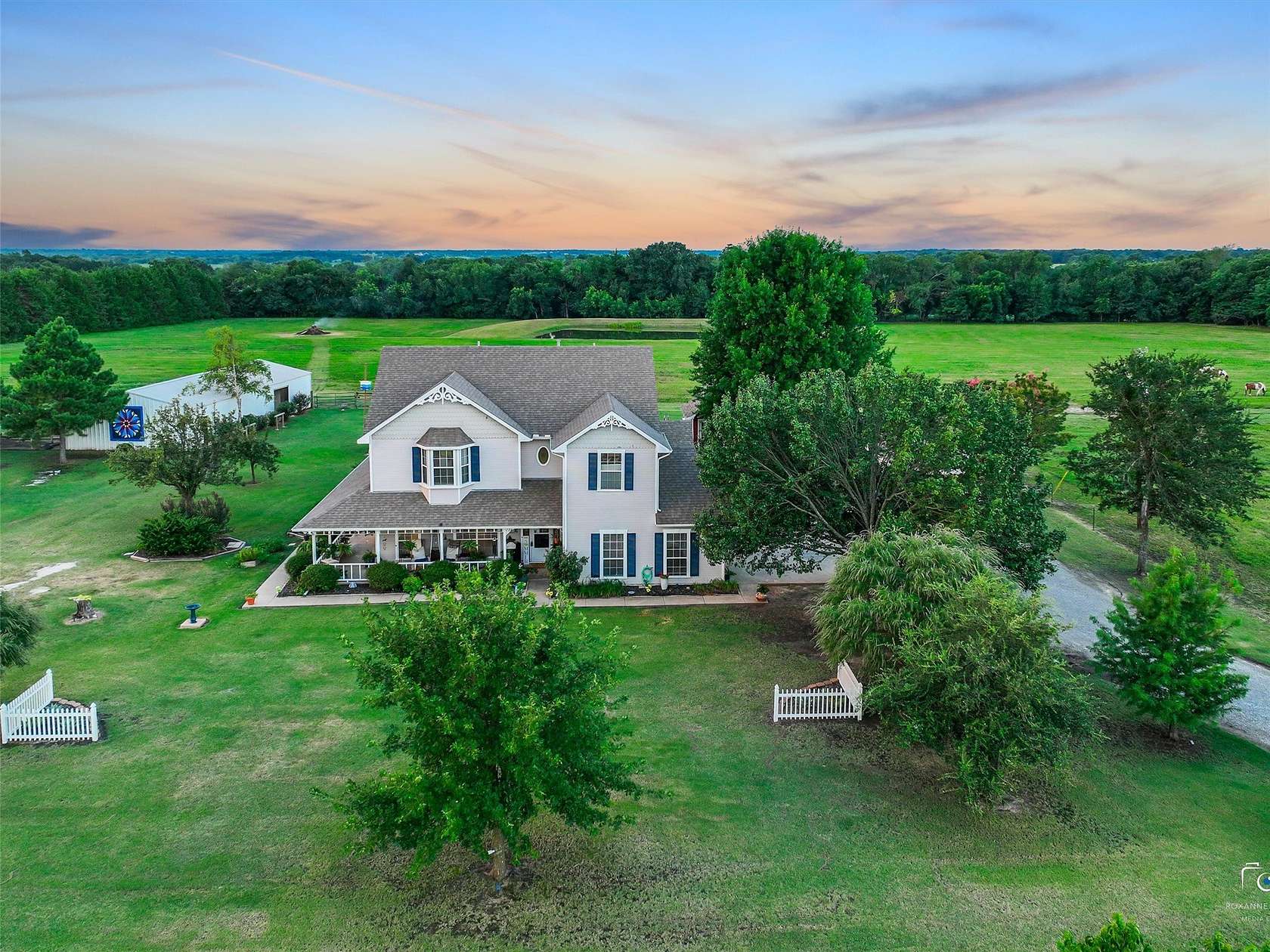 17.9 Acres of Land with Home for Sale in Bonham, Texas