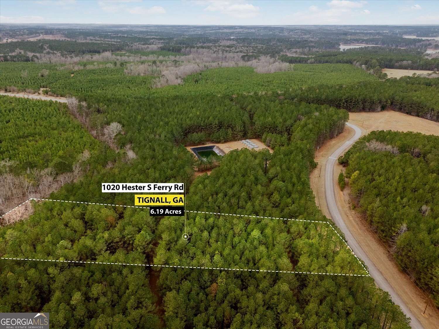 6.19 Acres of Land for Sale in Tignall, Georgia