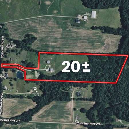 20 Acres of Land for Auction in Big Prairie, Ohio