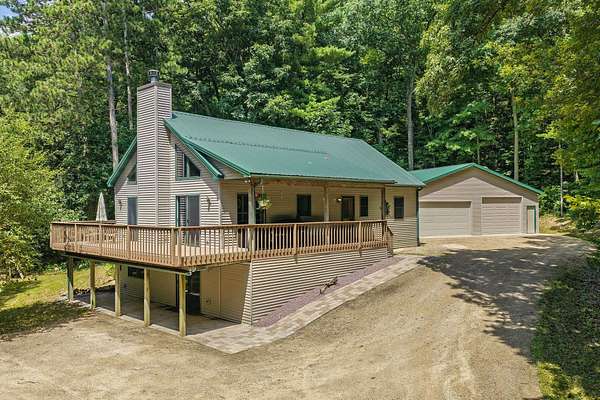 5.88 Acres of Land with Home for Sale in Wonewoc, Wisconsin