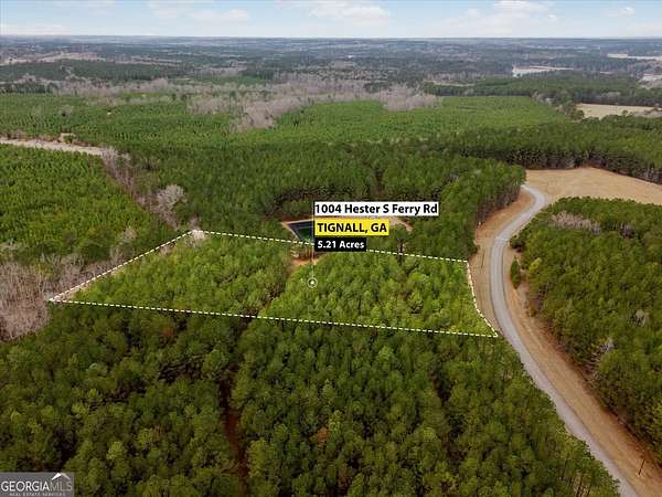 5.2 Acres of Land for Sale in Tignall, Georgia