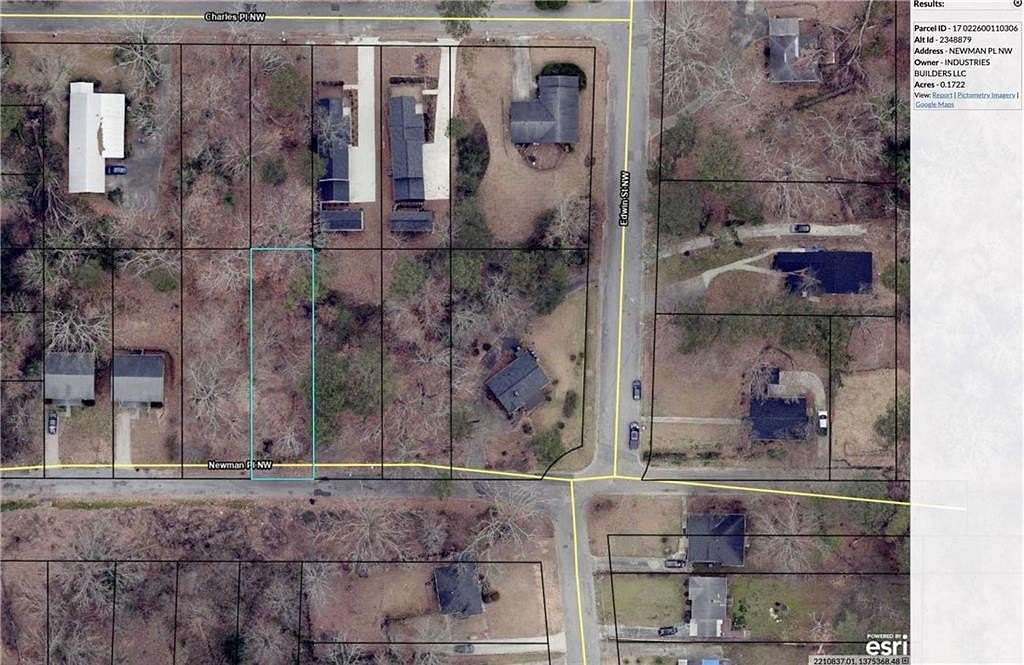0.17 Acres of Residential Land for Sale in Atlanta, Georgia