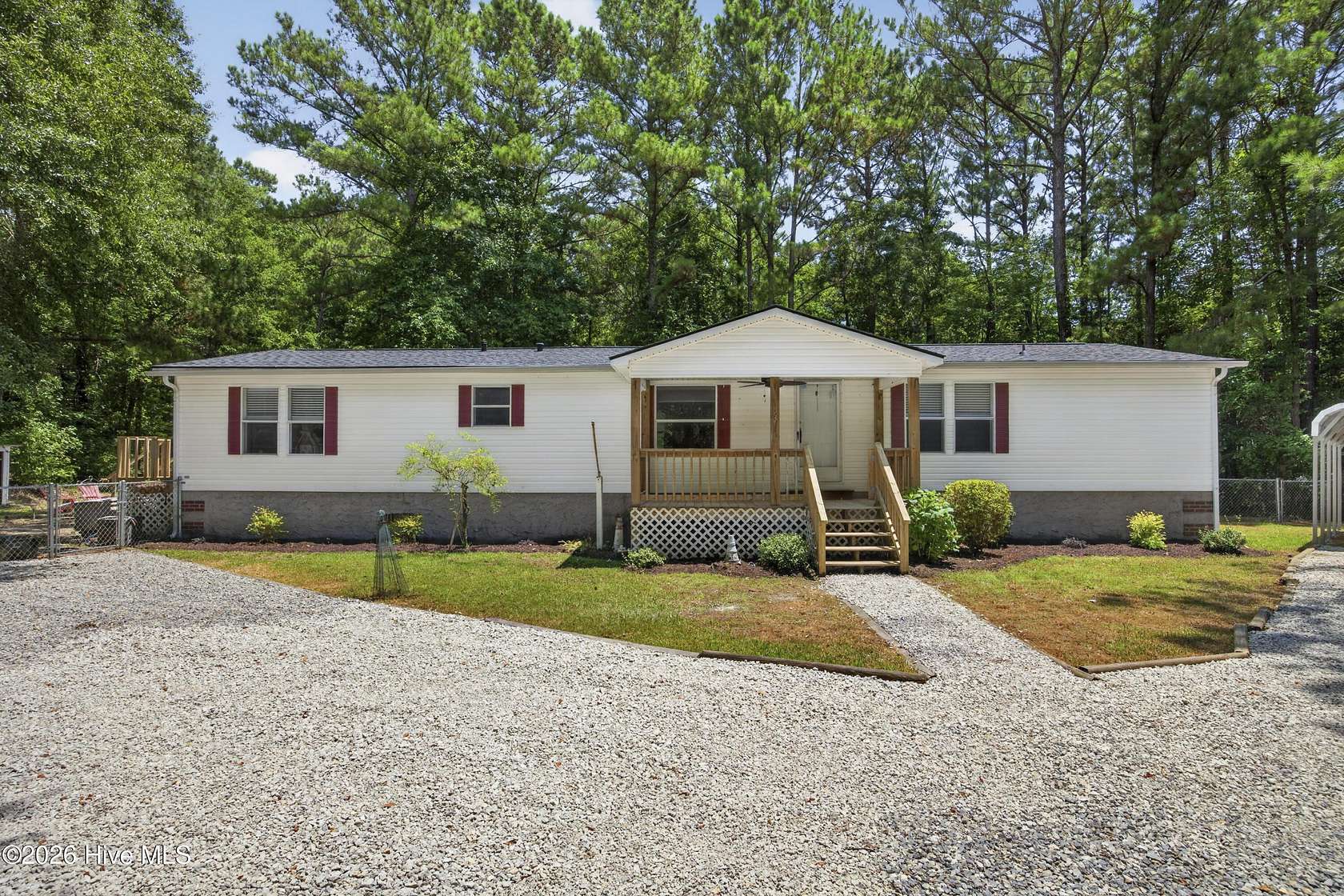 1.6 Acres of Land with Home for Sale in Holly Ridge, North Carolina