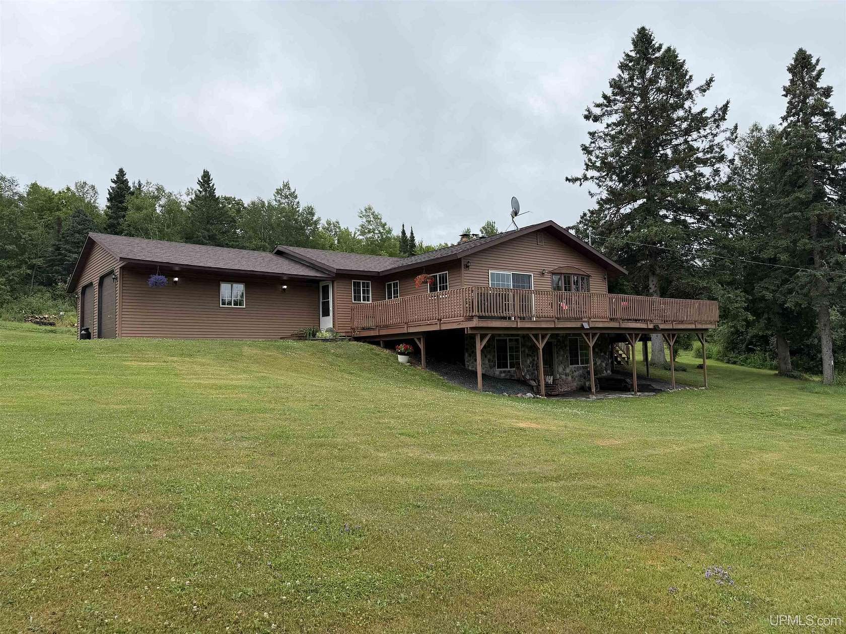 40 Acres of Recreational Land with Home for Sale in Ramsay, Michigan
