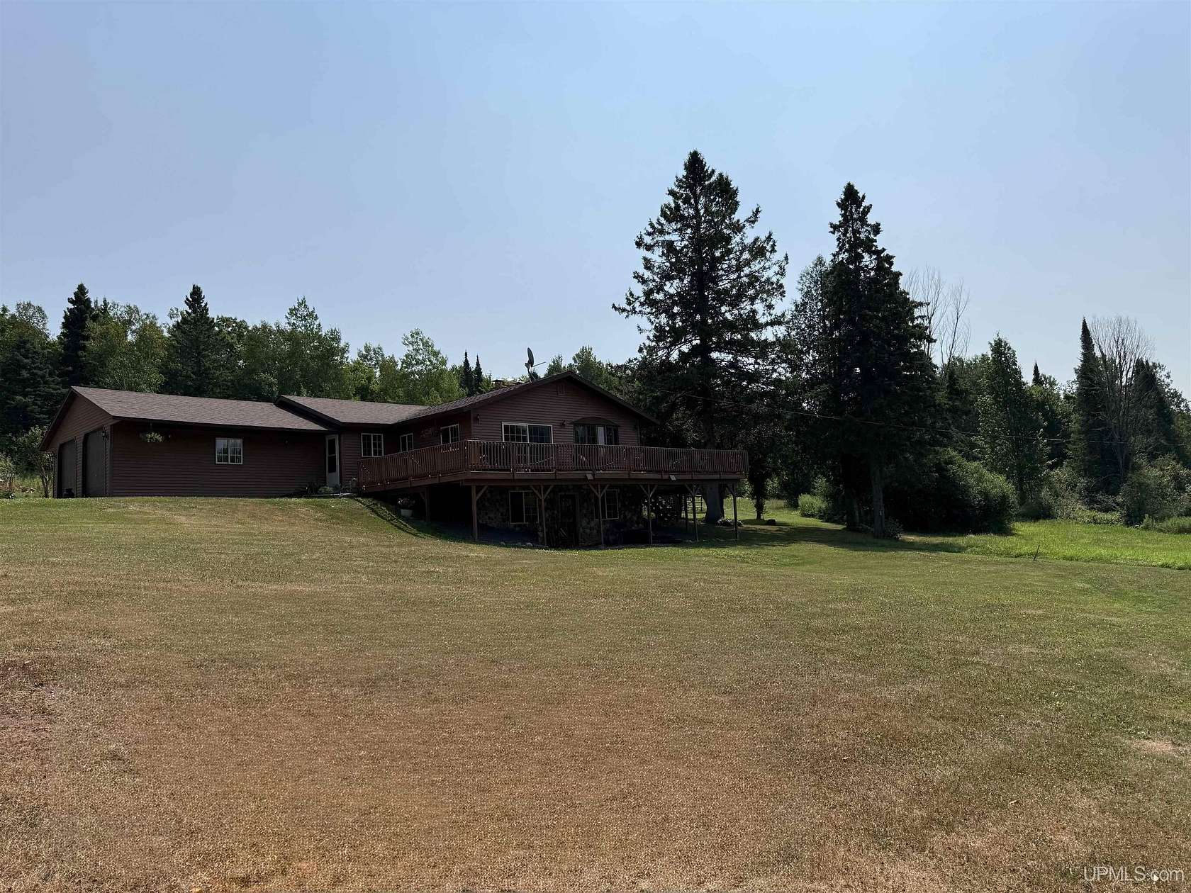 40 Acres of Recreational Land with Home for Sale in Ramsay, Michigan