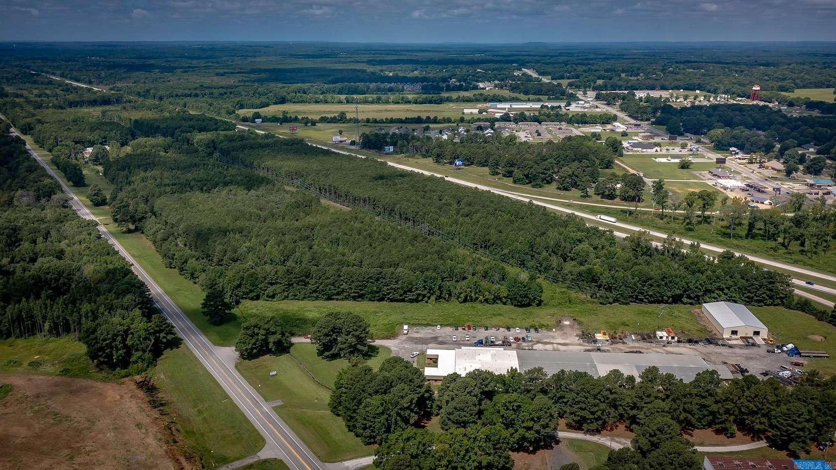 46.9 Acres of Commercial Land for Sale in Beebe, Arkansas