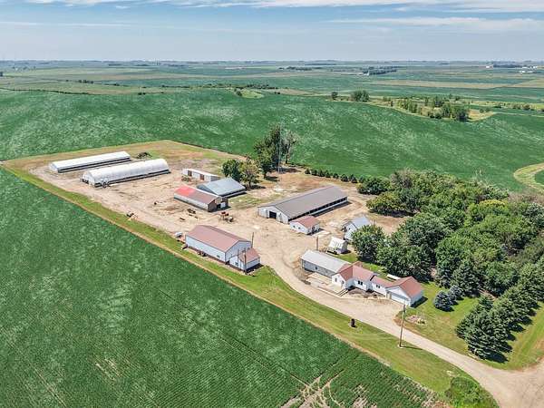 10 Acres of Land with Home for Sale in Ocheyedan, Iowa