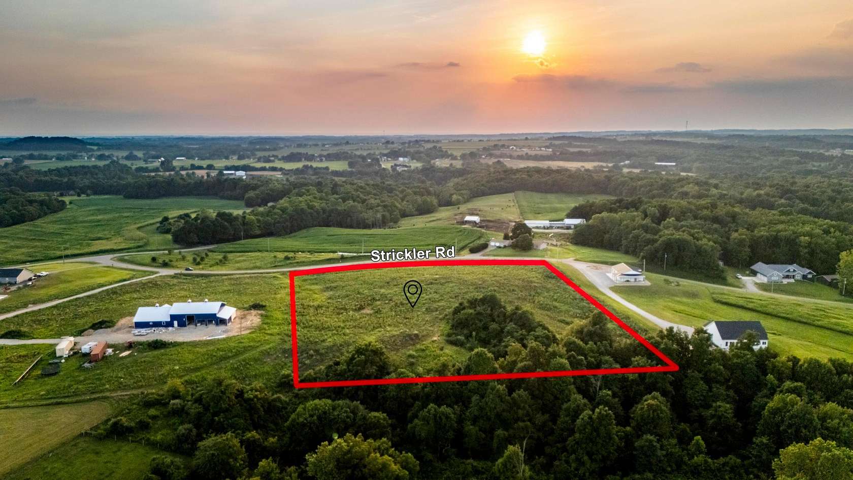 5.8 Acres of Residential Land for Sale in Amanda, Ohio
