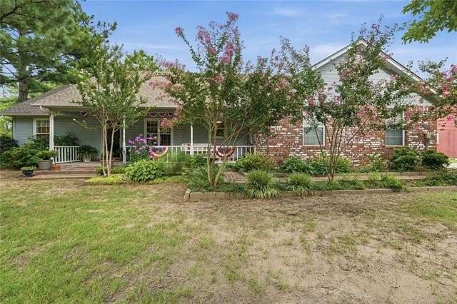 19.6 Acres of Land with Home for Sale in Braggs, Oklahoma