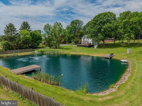 15.4 Acres of Recreational Land with Home for Sale in Liverpool, Pennsylvania