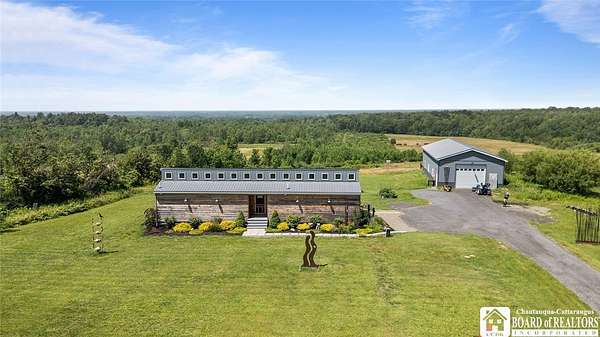 11.3 Acres of Land with Home for Sale in Forestville, New York