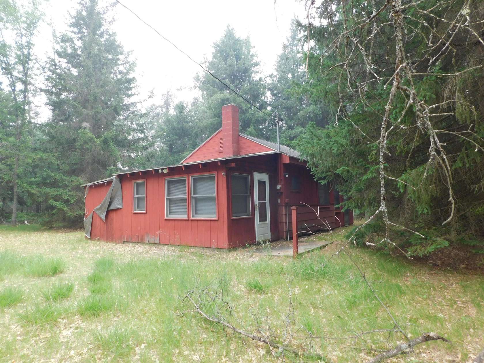 7.15 Acres of Land with Home for Sale in Grayling, Michigan