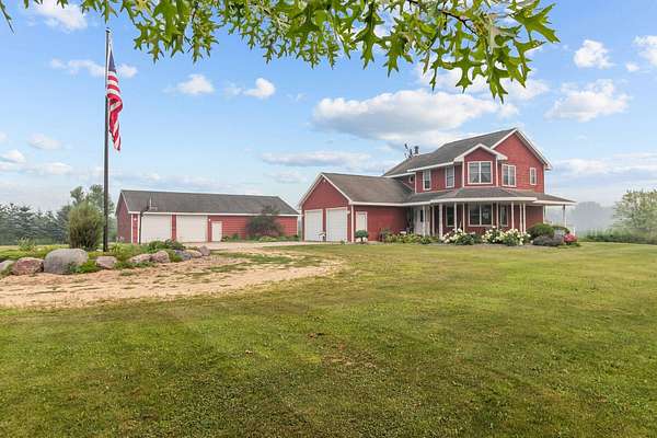 15.1 Acres of Land with Home for Sale in Bear Creek, Wisconsin