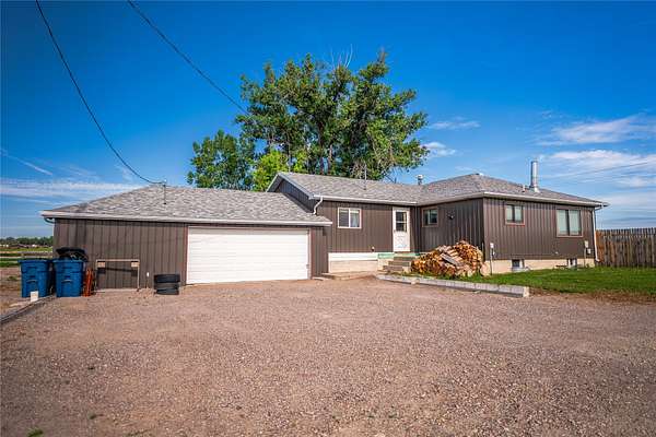 4.66 Acres of Land with Home for Sale in Simms, Montana