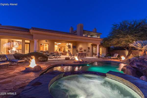 2 Acres of Land with Home for Lease in Scottsdale, Arizona