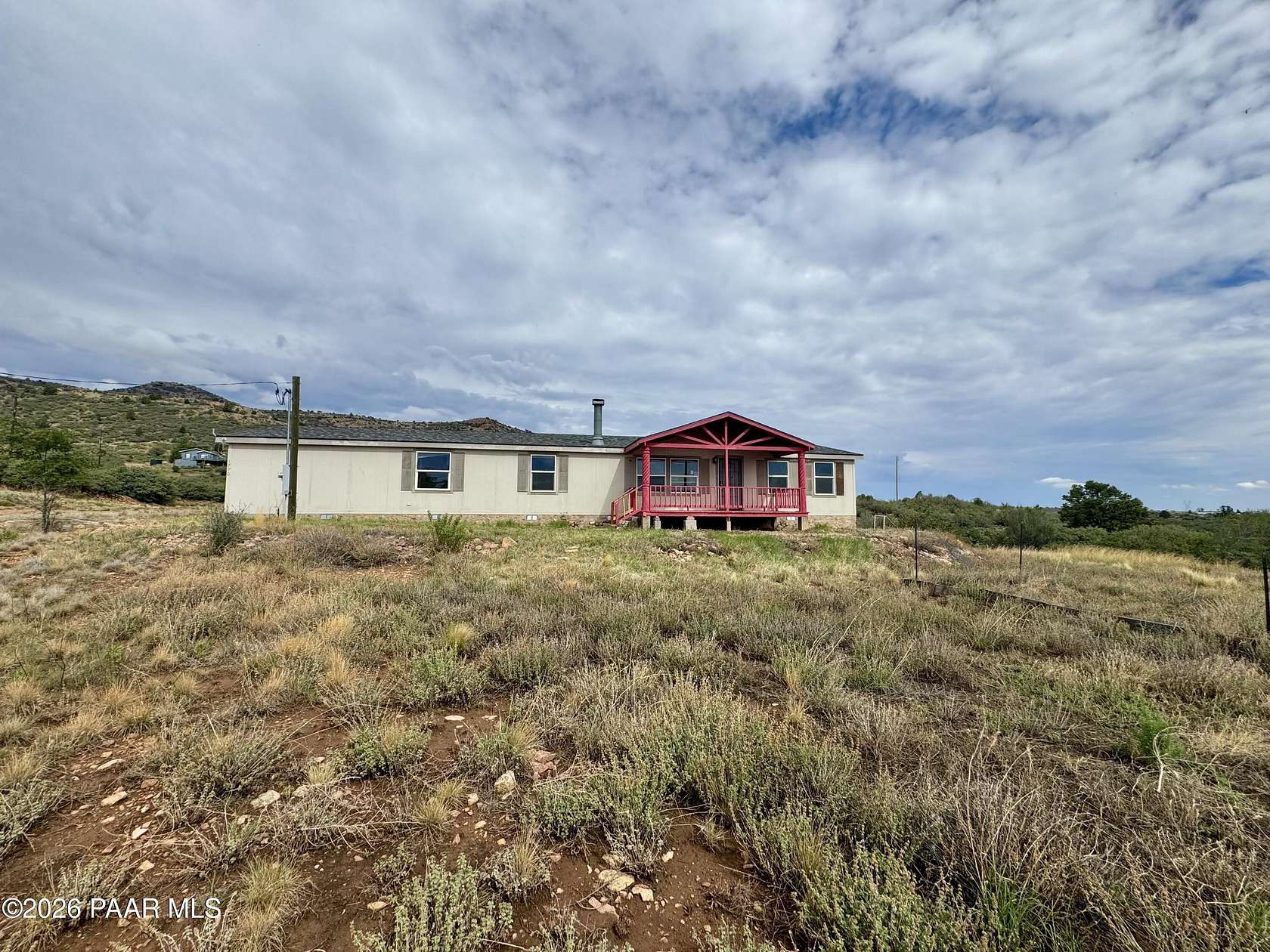2 Acres of Land with Home for Sale in Dewey-Humboldt, Arizona