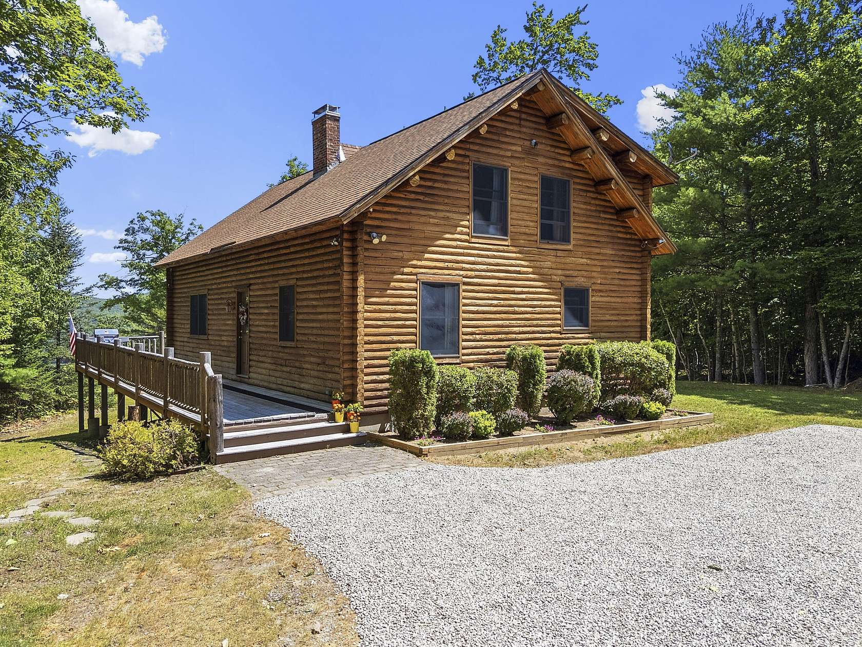 10 Acres of Land with Home for Sale in Stoneham Town, Maine