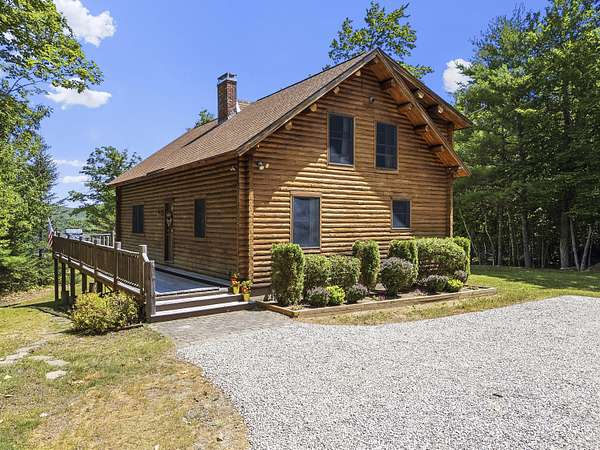 10 Acres of Land with Home for Sale in Stoneham Town, Maine
